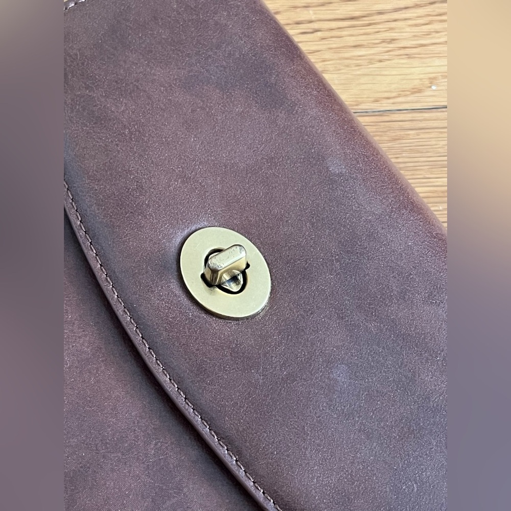 Brandy Melville Brown Leather Women’s Bag - Picture 7 of 7